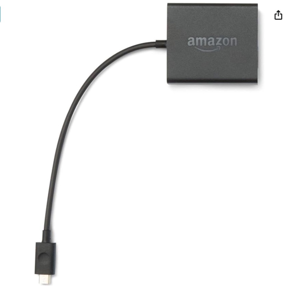 [Amazon] Ethernet Adapter for Amazon Fire TV Devices